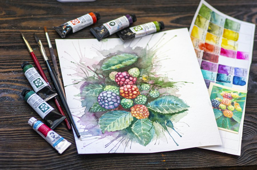 Artist studio consultation